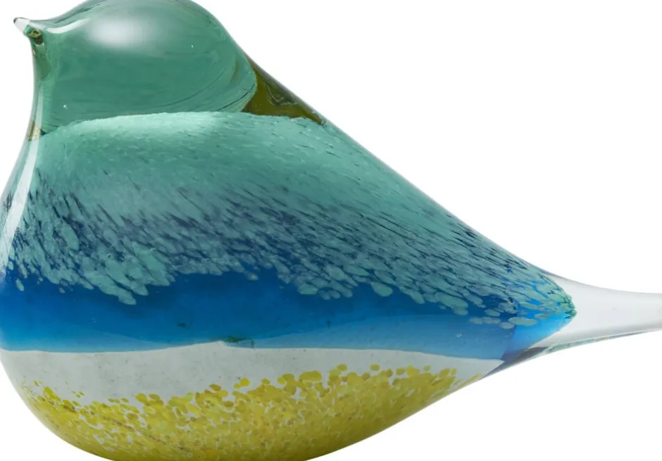 Figurer & Skulpturer<OCTAEVO GLASS BIRD ATLAS BLUE/YELLOW