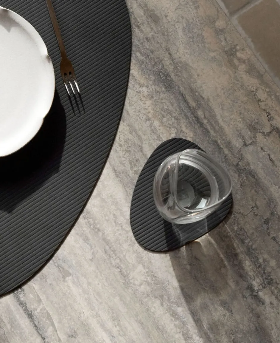 Tekstiler Til Borddækning<LIND DNA Glass Mat Curve Corduroy