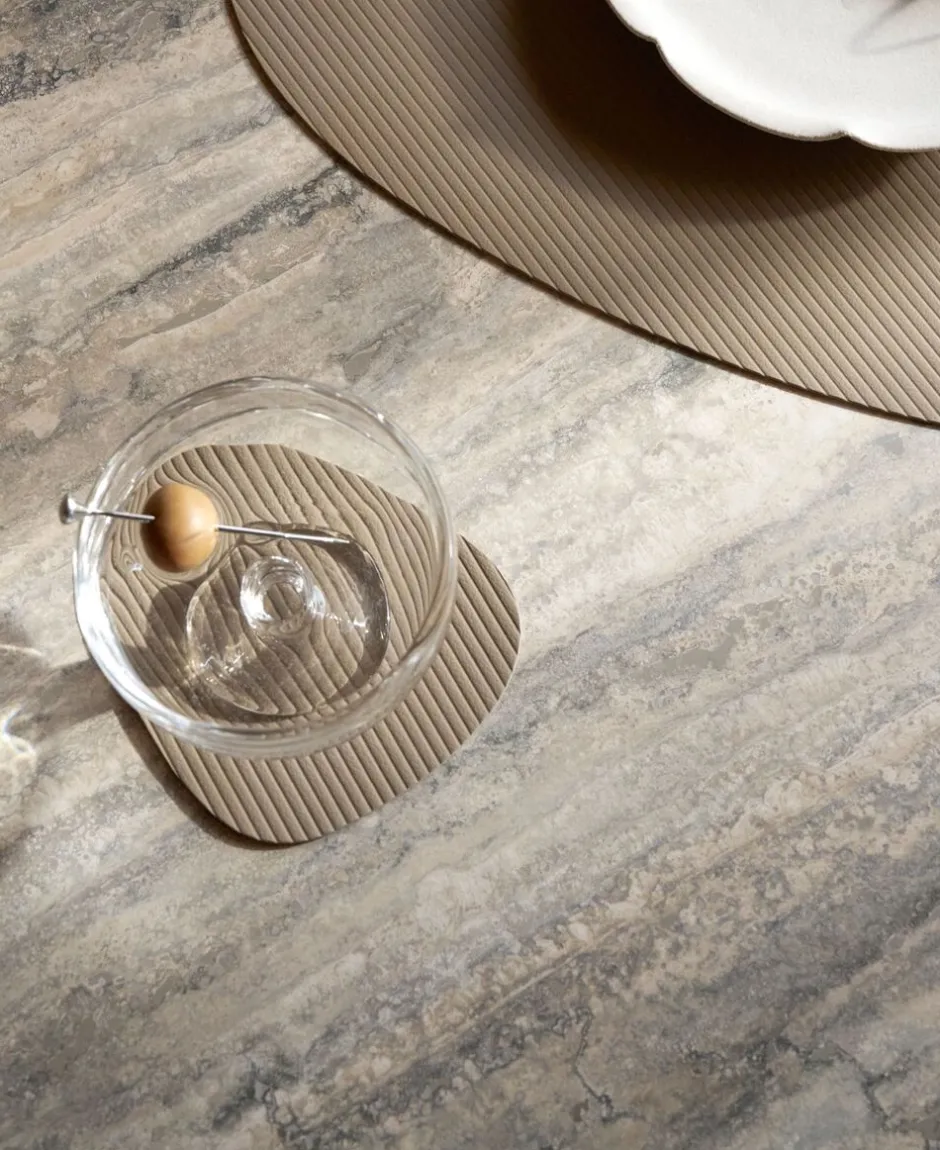 Tekstiler Til Borddækning<LIND DNA Glass Mat Curve Corduroy