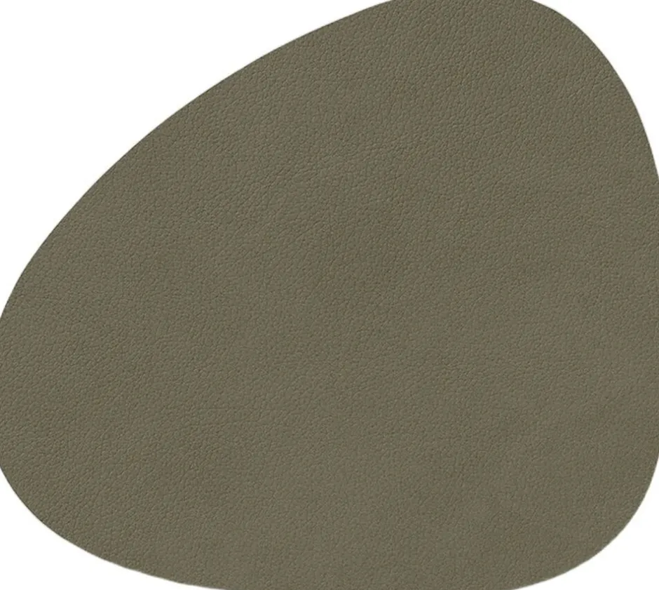 Tekstiler Til Borddækning<LIND DNA Glass Mat Curve Nupo Army Green