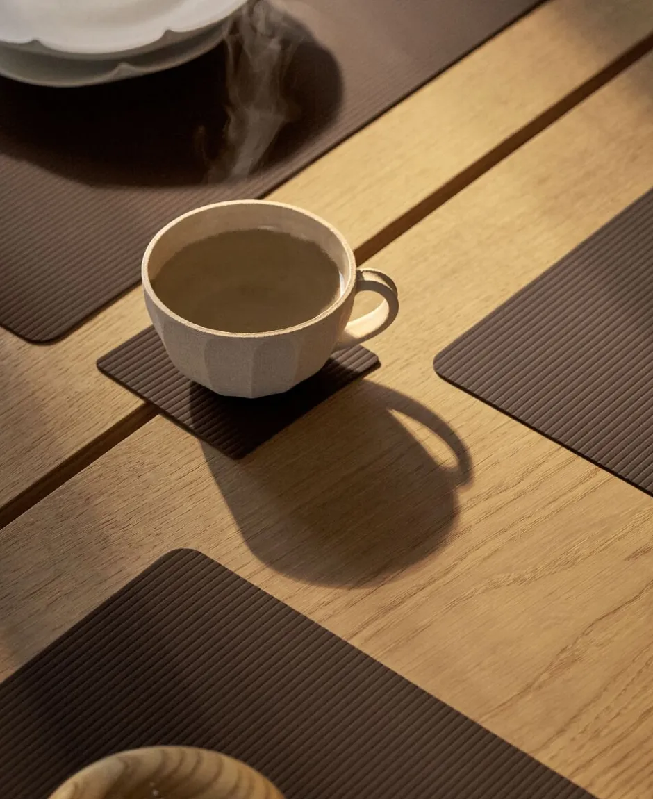 Tekstiler Til Borddækning<LIND DNA Glass Mat Square Corduroy