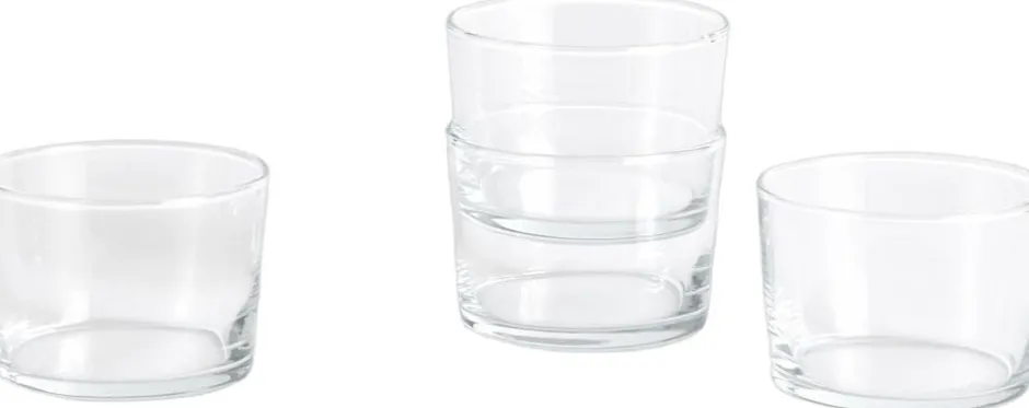 Glas<Hay Glass-Set of 4 Small-Clear