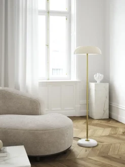 Gulvlamper<DFTP Glossy | Gulvlampe | Hvid