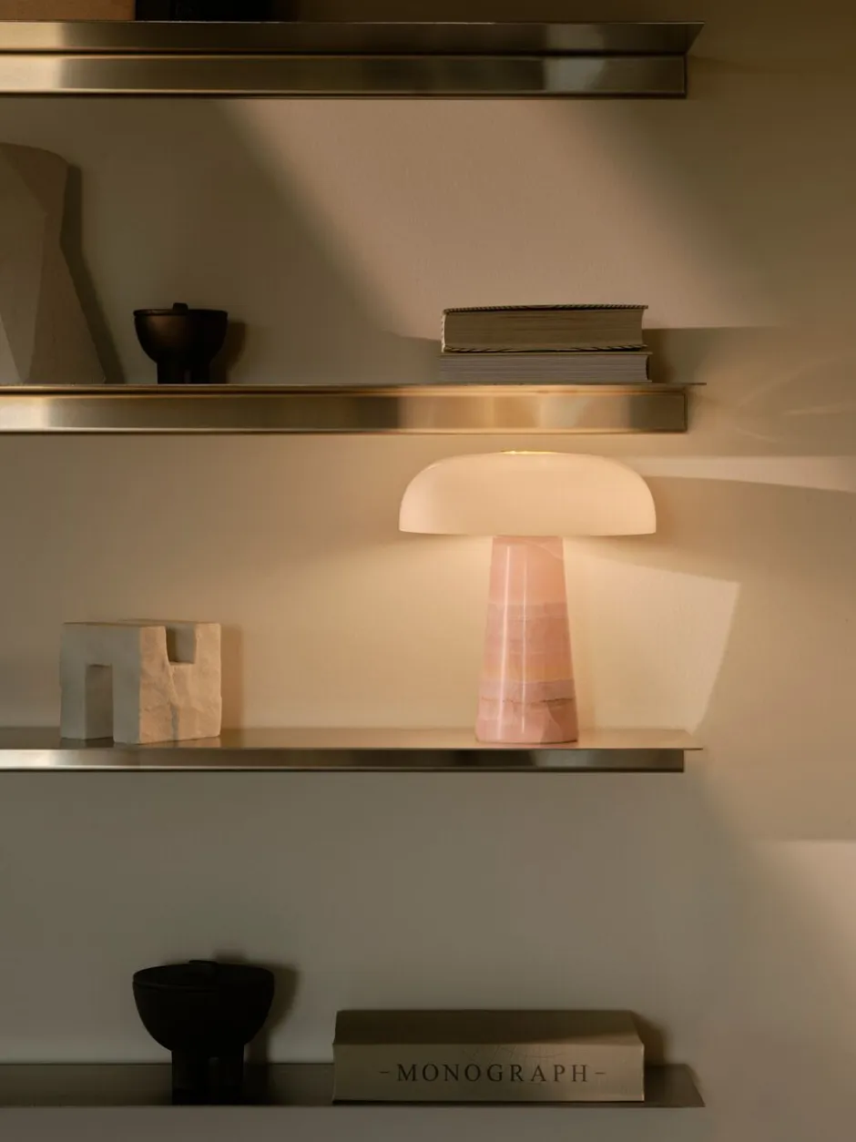 Bordlamper<DFTP GLOSSY MINI TABLE E14 G45 PINK JADE
