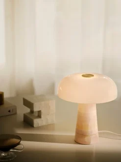 Bordlamper<DFTP GLOSSY MINI TABLE E14 G45 PINK JADE