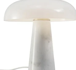 Bordlamper<DFTP Glossy Table Lamp Opal white