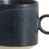 Kopper & Krus<Nordal GRAINY cup w. handle, dark blue