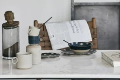 Kopper & Krus<Nordal GRAINY espresso cup, dark blue