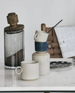 Kopper & Krus<Nordal GRAINY espresso cup, sand