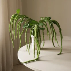 Kunstige Blomster & Træer<Botané Green Three Forks Amaranthus Flower
