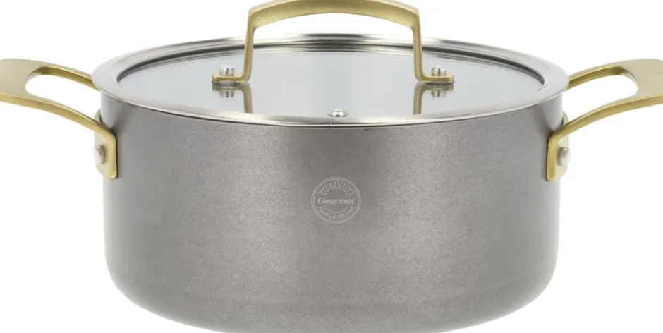 Gryder & Pander<Pillivuyt Gourmet Gryde med låg Durance 2,9 liter 20 cm Rustfrit stål