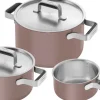 Gryder & Pander<Zwilling Gryde- og pandesæt, 3-dele, 18/10 rustfrit stål