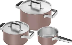 Gryder & Pander<Zwilling Gryde- og pandesæt, 3-dele, 18/10 rustfrit stål