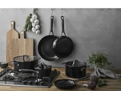 Gryder & Pander<Pillivuyt Gourmet Grydesæt m/låg Blavet 6 dele Aluminium/keramisk belægning