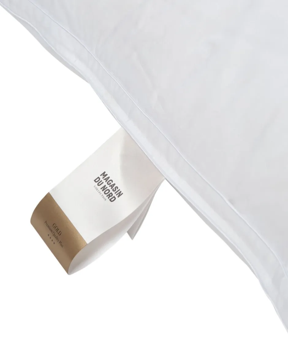 Hovedpuder<Magasin du Nord Collection Guld 3-Lags pude Høj 60x63 cm.