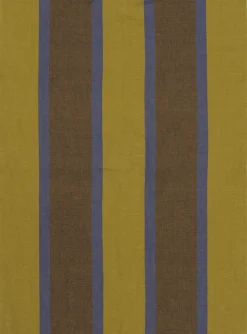 Tekstiler Til Køkkenet<Ferm Living Hale Tea Towel - Lime/Bright Blue/Choco