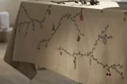 Juletekstiler|Tekstiler Til Borddækning<Kähler Hammershøi Christmas Dug 150x270 cm sand