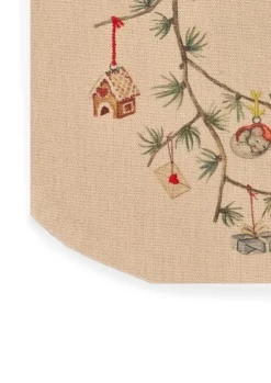 Julepynt<Kähler Hammershøi Christmas Julesok H46 sand