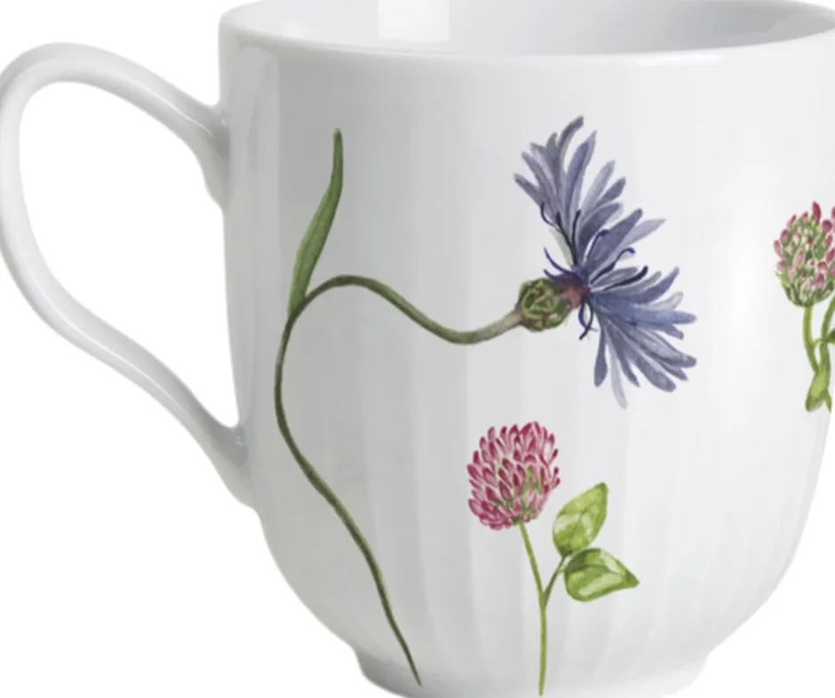 Kopper & Krus<Kähler Hammershøi Summer Krus 33 cl wild flowers