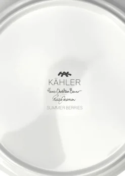 Tallerkener<Kähler Hammershøi Summer Tallerken Ø22 cm forglemmigej