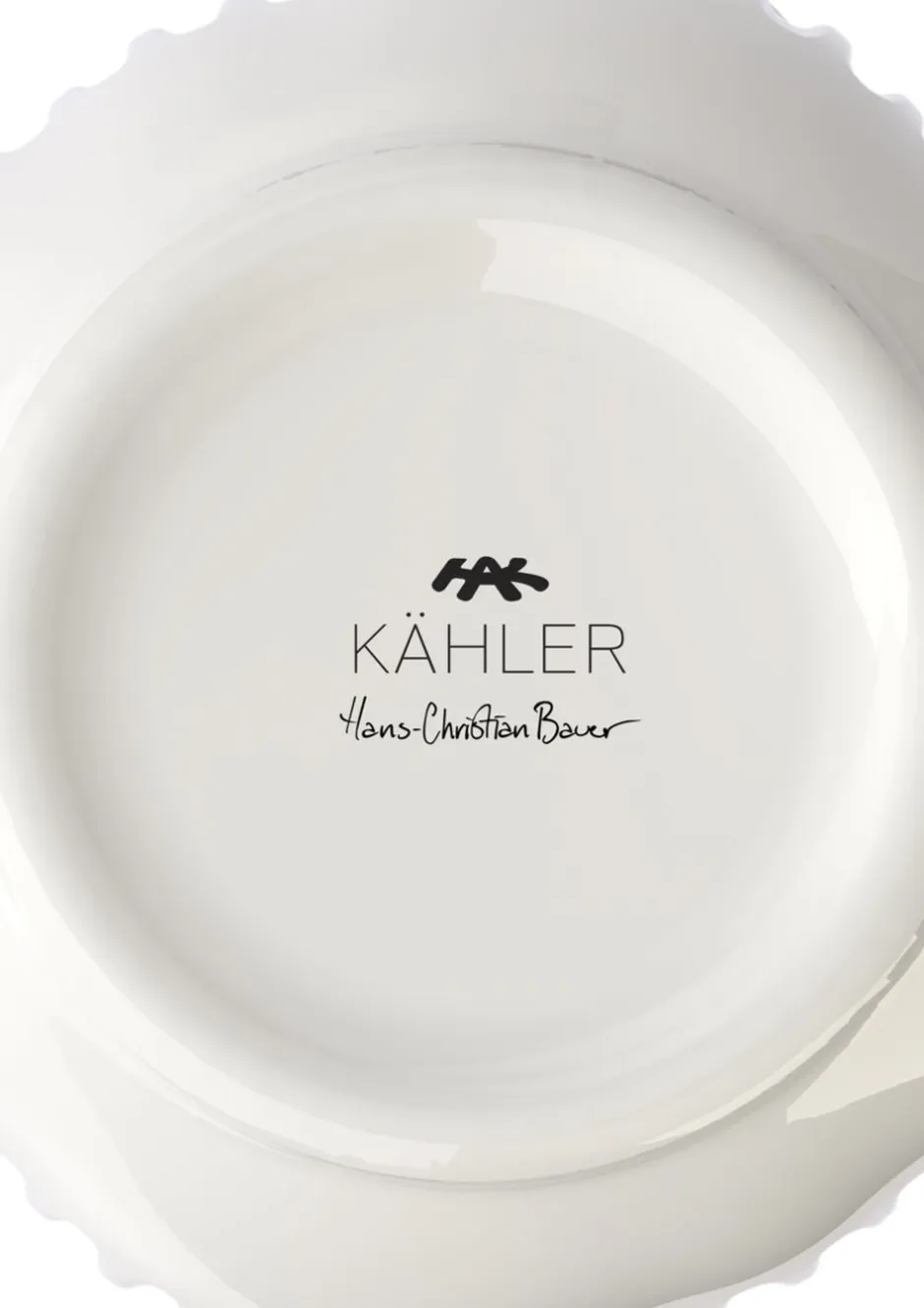 Vaser & Urtepotteskjulere<Kähler Hammershøi Unfold Vase H16. 5 cm hvid