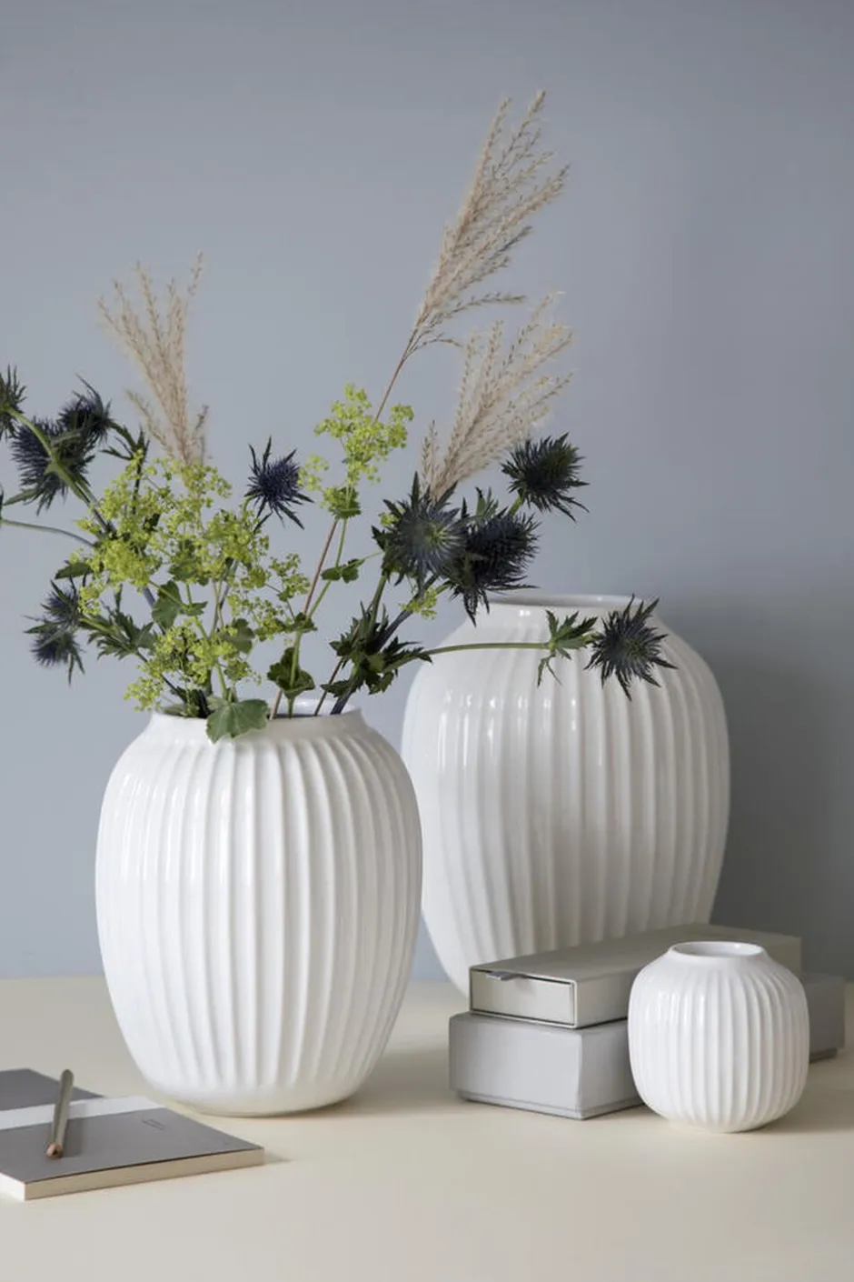 Vaser & Urtepotteskjulere<Kähler Hammershøi vase 20 cm.