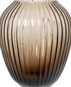 Vaser & Urtepotteskjulere<Kähler Hammershøi Vase H18. 5 valnød
