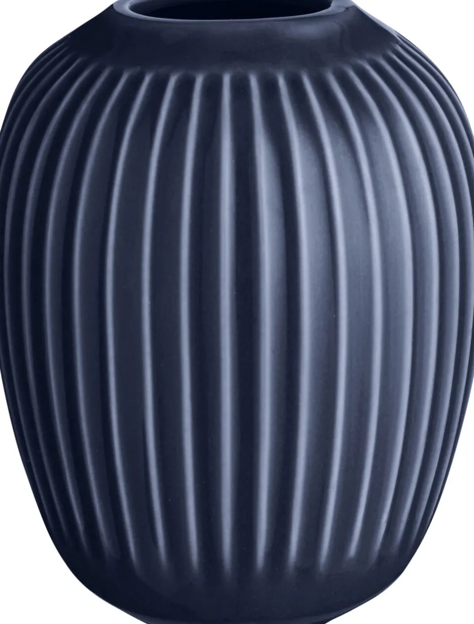 Vaser & Urtepotteskjulere<Kähler Hammershøi vase H10 Indigo