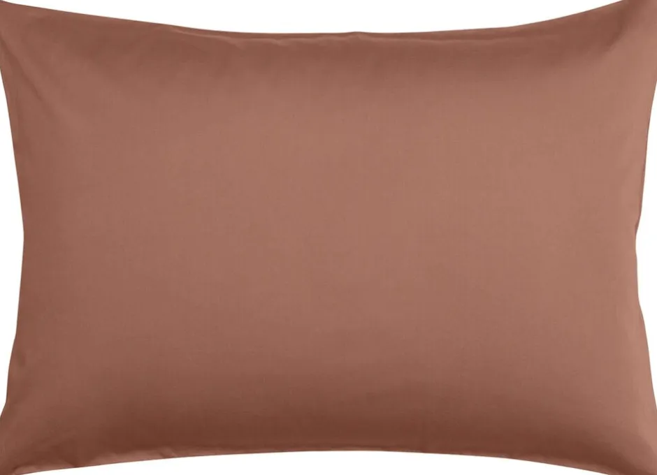 Sengetøj & Lagner<Høie Harmoni stonewashed pudebetræk Terracotta