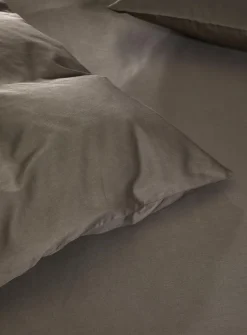 Sengetøj & Lagner<Høie Harmoni stonewashed sengesæt valnød