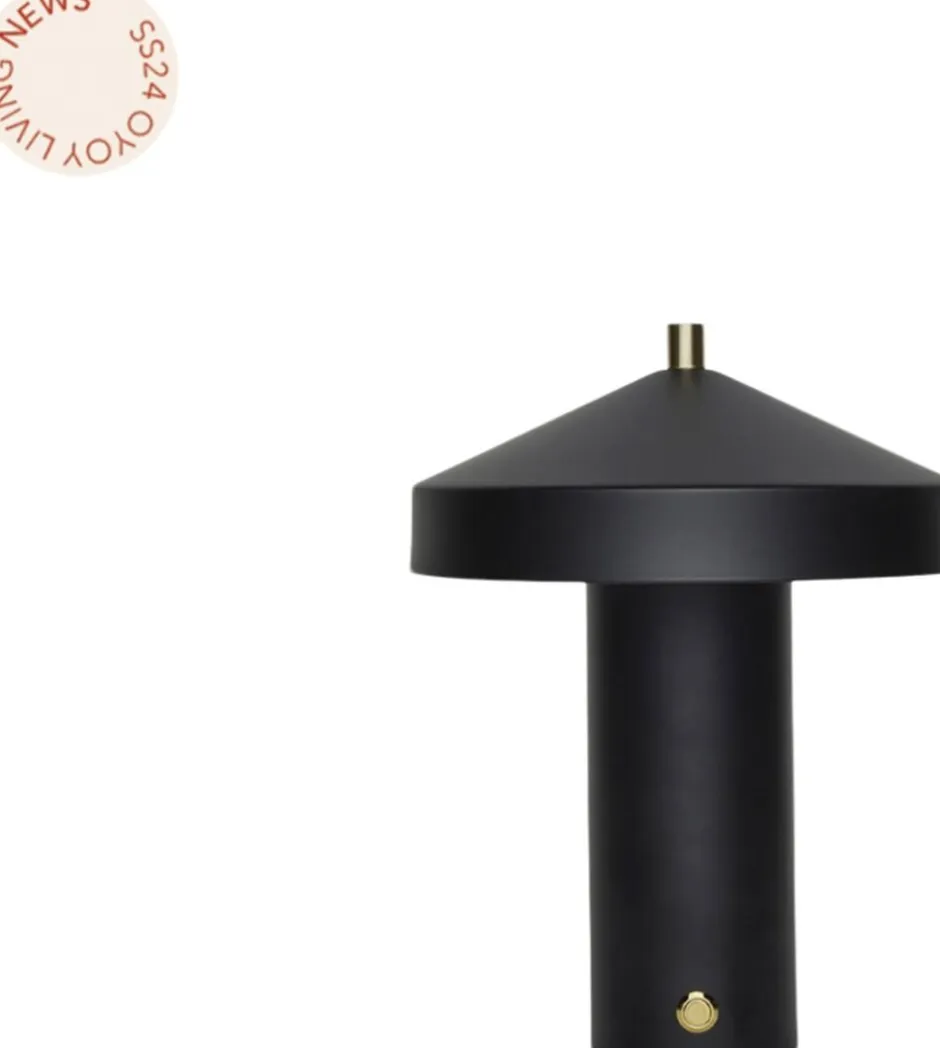 Trådløse Lamper<OYOY Living Design Hatto Portable Table Lamp Black