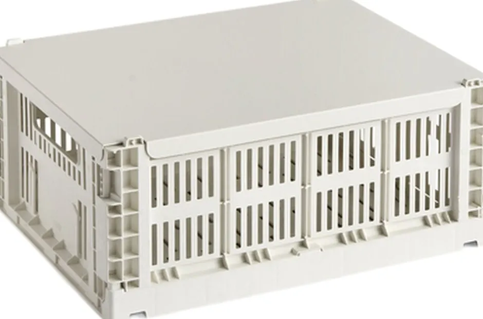 Opbevaring<Hay Colour Crate Lid, Medium Off-white