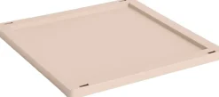 Opbevaring<Hay Colour Crate Lid Plastic-Medium Square / Cube- Powder