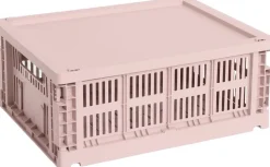 Opbevaring<Hay Colour Crate Lid Plastic-Medium-Blush