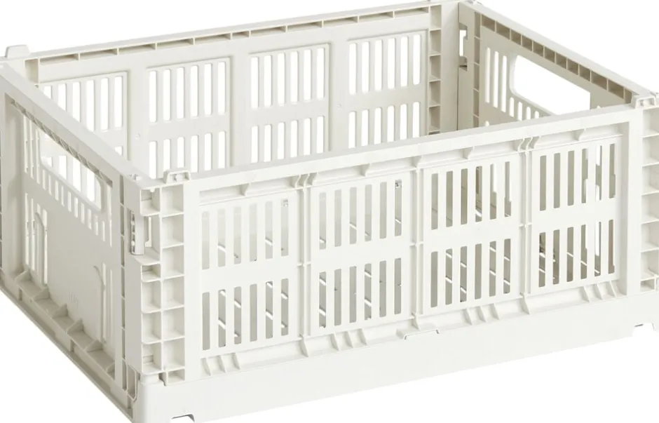 Opbevaring<Hay Colour Crate, Medium Off-white