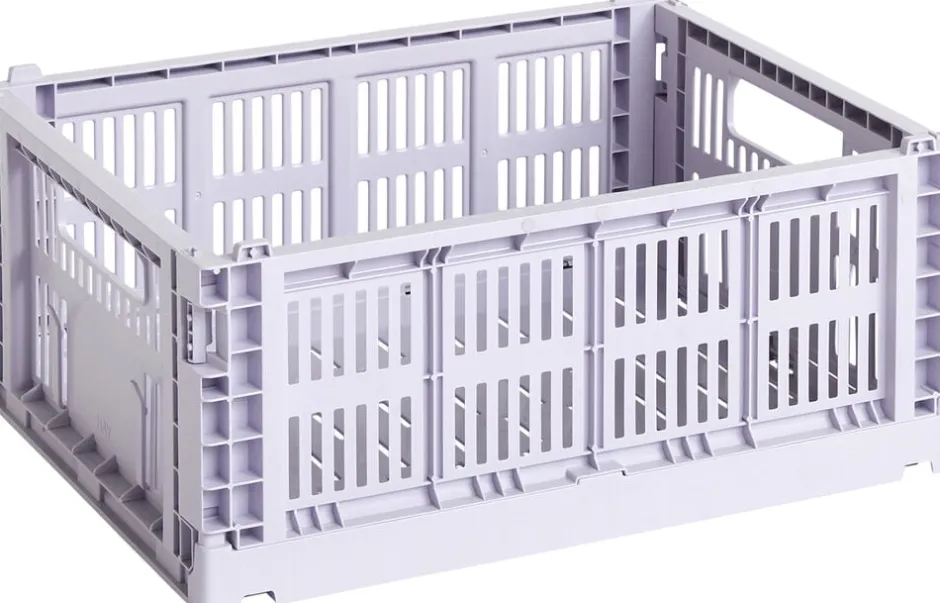 Opbevaring<Hay Colour Crate, Medium Lavendel