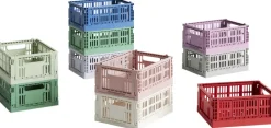 Opbevaring<Hay Colour Crate, Mini, 2 stk. Blush
