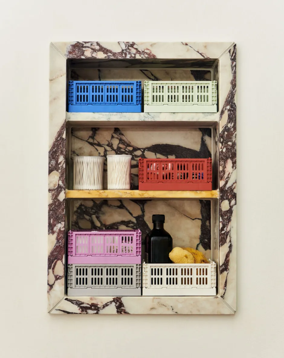 Opbevaring<Hay Colour Crate, Mini, 2 stk. Dusty rose