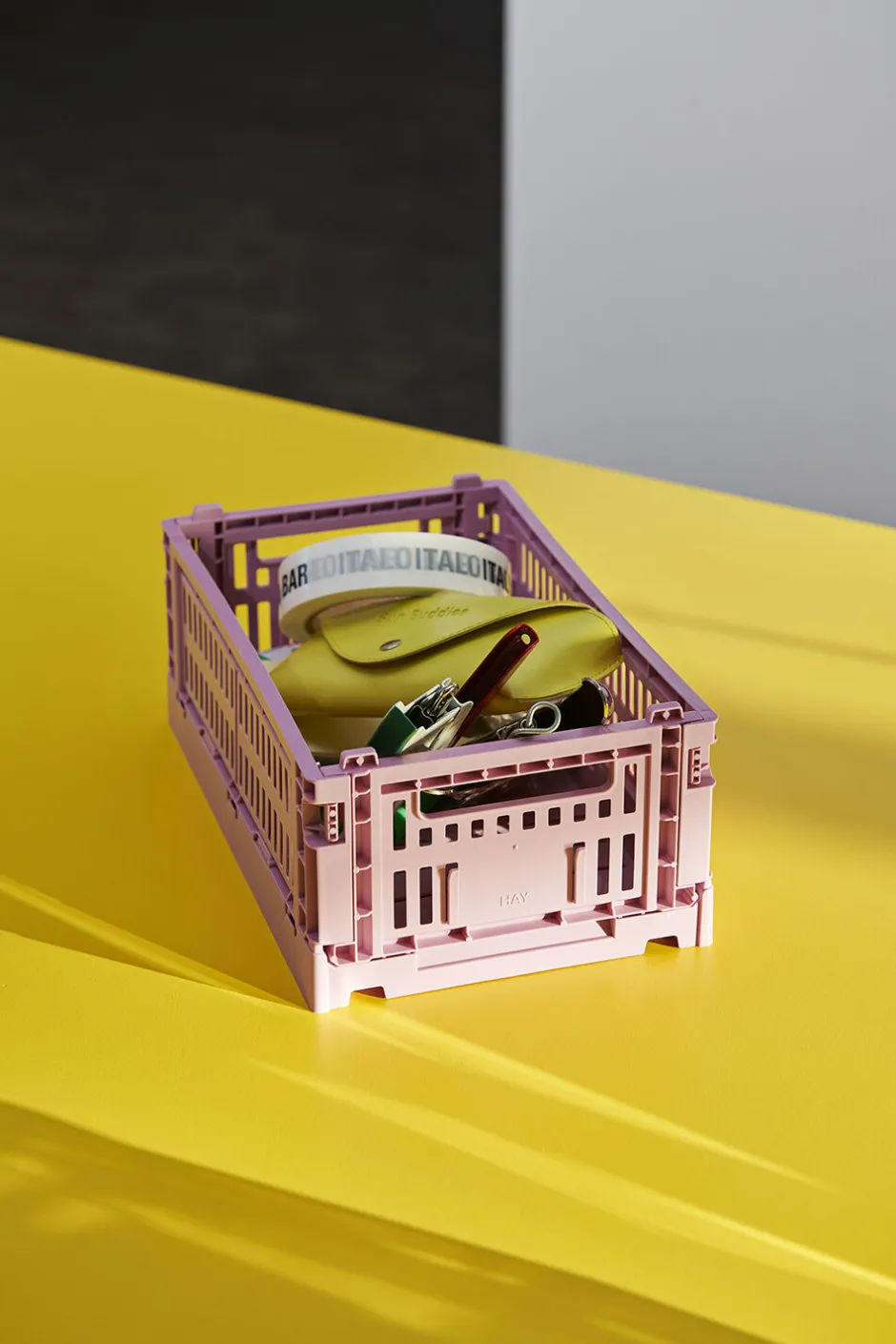 Opbevaring<Hay Colour Crate, Small Dusty rose