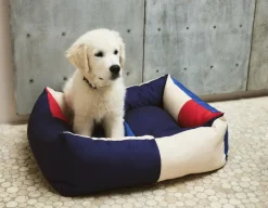 Til Boligens Kæledyr<Hay Dogs Bed-Medium-Red, blue