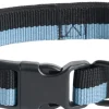 Til Boligens Kæledyr<Hay Dogs Collar Flat-M/L-Blue, blac