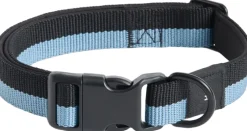 Til Boligens Kæledyr<Hay Dogs Collar Flat-M/L-Blue, blac