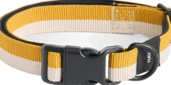 Til Boligens Kæledyr<Hay Dogs Collar Flat-M/L-Off-white,