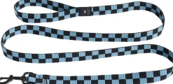 Til Boligens Kæledyr<Hay Dogs Leash-Flat Check M/L-Blue,