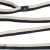 Til Boligens Kæledyr<Hay Dogs Leash-Flat M/L-Black, whit