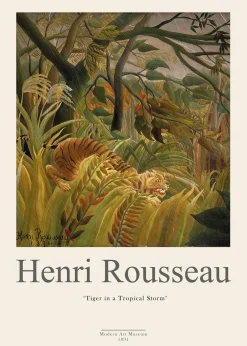 Plakater & Rammer<Poster & Frame Henri Rousseau 3 Flerfarvet