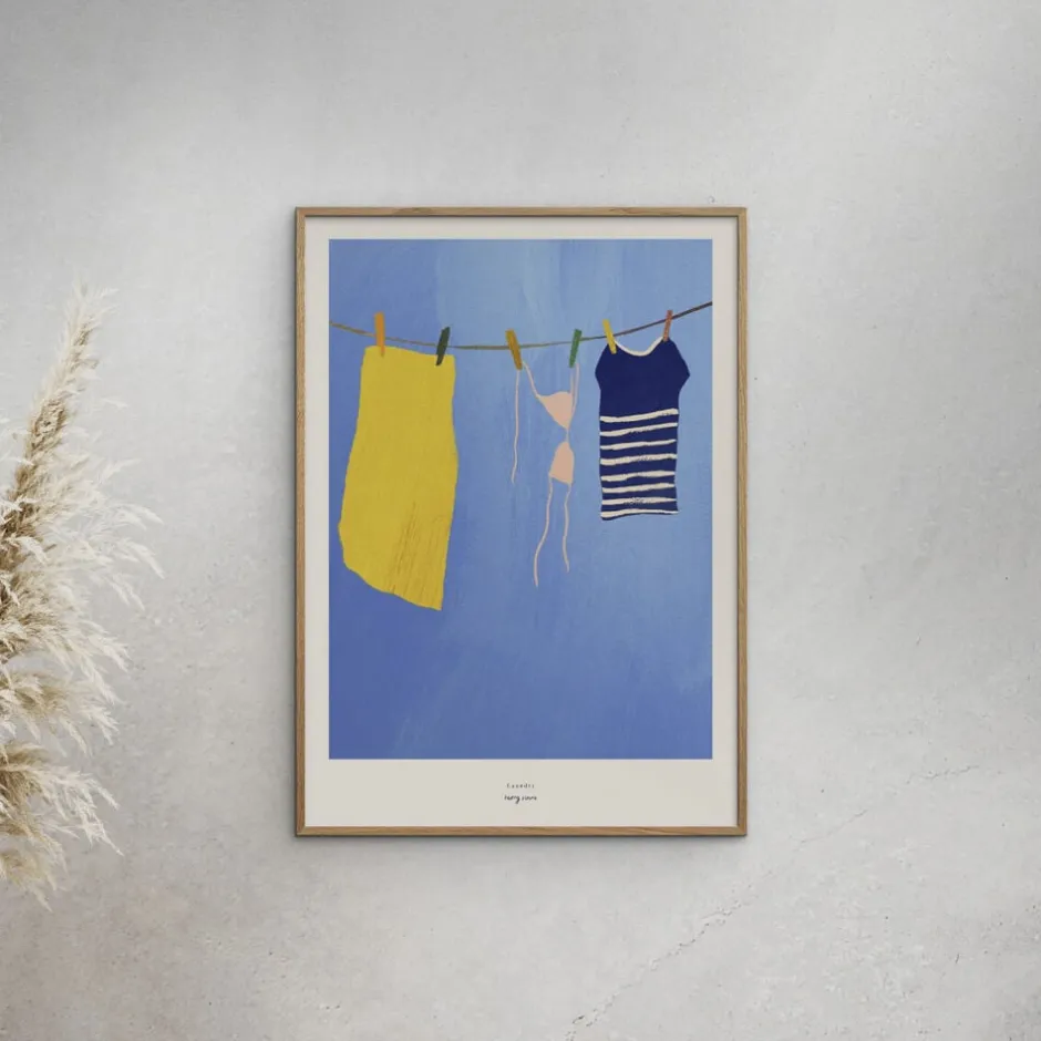 Plakater & Rammer<Poster & Frame Henry Rivers - Afternoon swim Flerfarvet