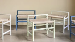 Møbler<Hübsch Heritage Bænk Small Petrol