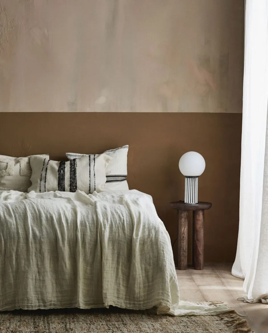 Trådløse Lamper<Nordal HERMOD table lamp - chrome finish