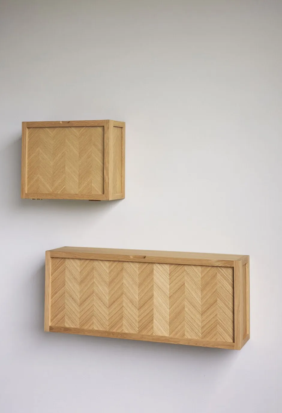 Møbler<Hübsch Herringbone Skoskab Large Natur
